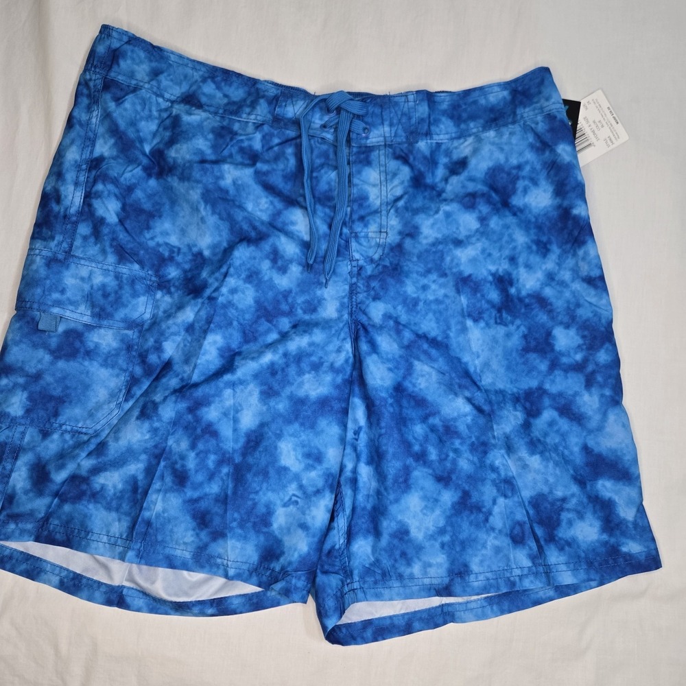 Kanu Surf Swim Trunk Shorts Mens Size 2X‎ New Blue